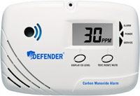 Defender CA6150 Carbon Monoxide Alarm
